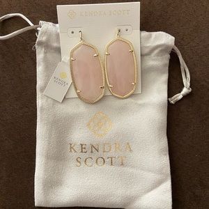 Kendra Scott pink earrings